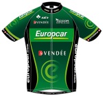 Maglia della Team Europcar