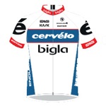 Maglia della Cervelo Bigla Pro Cycling Team