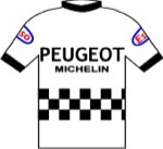 Maglia della Peugeot - Esso - Michelin