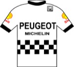 Maglia della Peugeot - Shell - Michelin