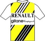Maglia della Renault - Gitane - Campagnolo