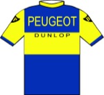Maglia della Peugeot - BP - Dunlop